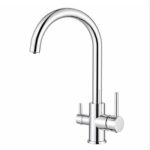 Shurity Swan Rubinetto da cucina 3 vie Cromo
