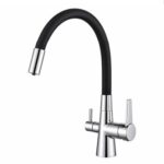 Shurity Flexi Rubinetto da cucina 3 vie Cromo