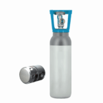 Kit gasatura - Bombola Co2 in acciaio ricaricabile 2Kg +  Riduttore di pressione