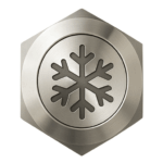 Pulsante acqua fredda 24V, 19mm, no led