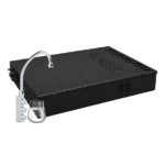 Puritek Micro Fresh Home Silm Frigogasatore acqua con Filtrazione Sottozoccolo - 3 vie, Liscia, Gassata e Fredda - BLACK EDITION